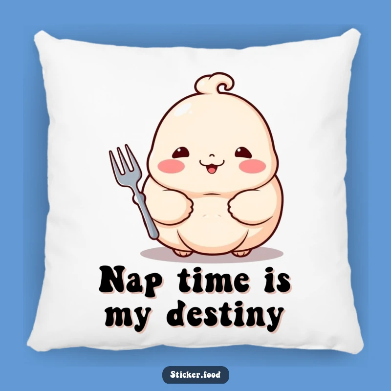 Funny Dumpling Pillow: Cozy Comfort With This Proud Foodie's Humorous Touch