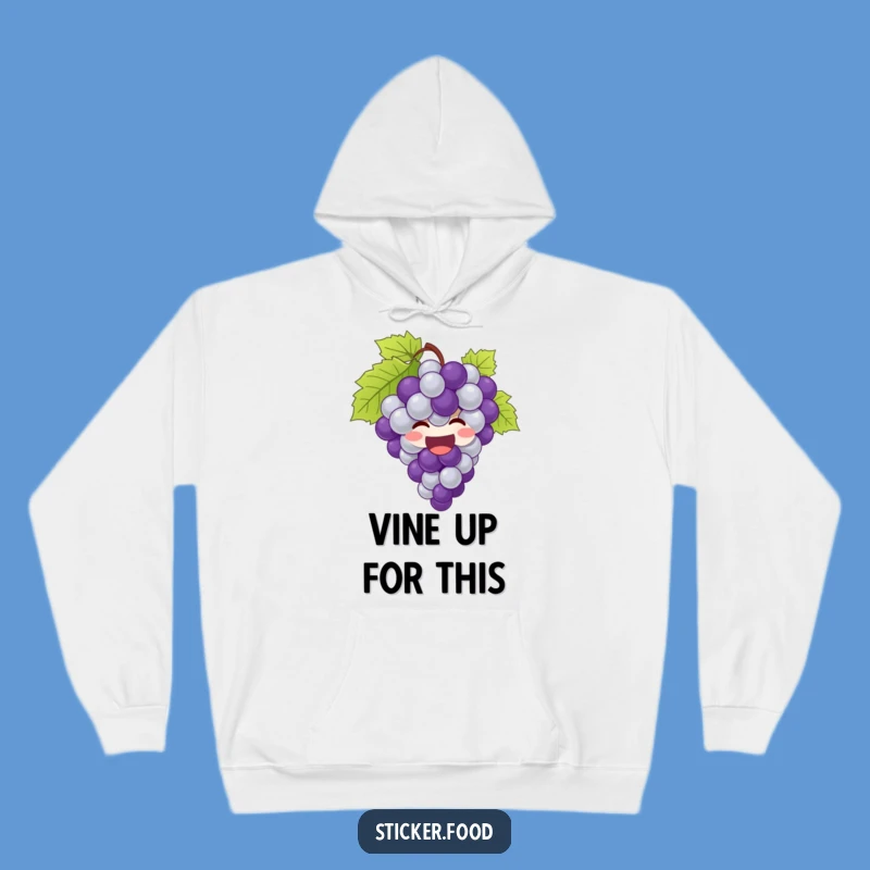 Funny Grapes Hoodie: Cozy Up With This Joyful, Giggling Bunch