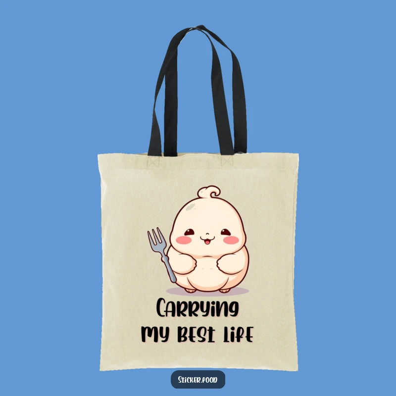 Funny Dumpling Tote Bag: Carry Your Goods With This Proud Foodie's Humor